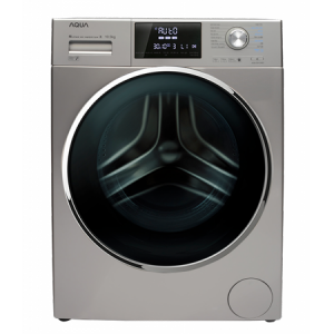 Máy giặt lồng ngang Aqua 10.5kg AQD-DD1050E.S – Màu bạc